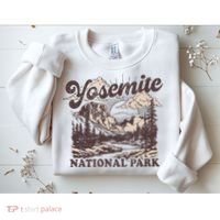 Yosemite National Park California Half Dome Sweatshirt thumb 2