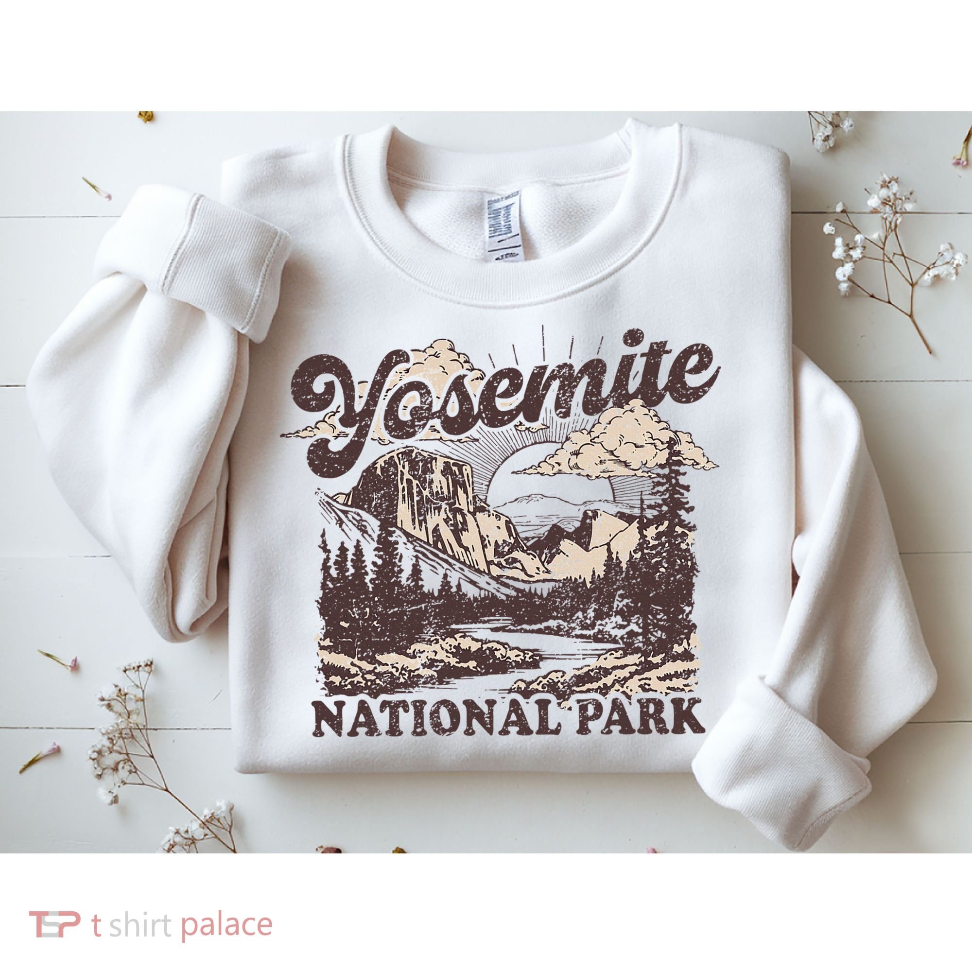 Yosemite National Park California Half Dome Sweatshirt