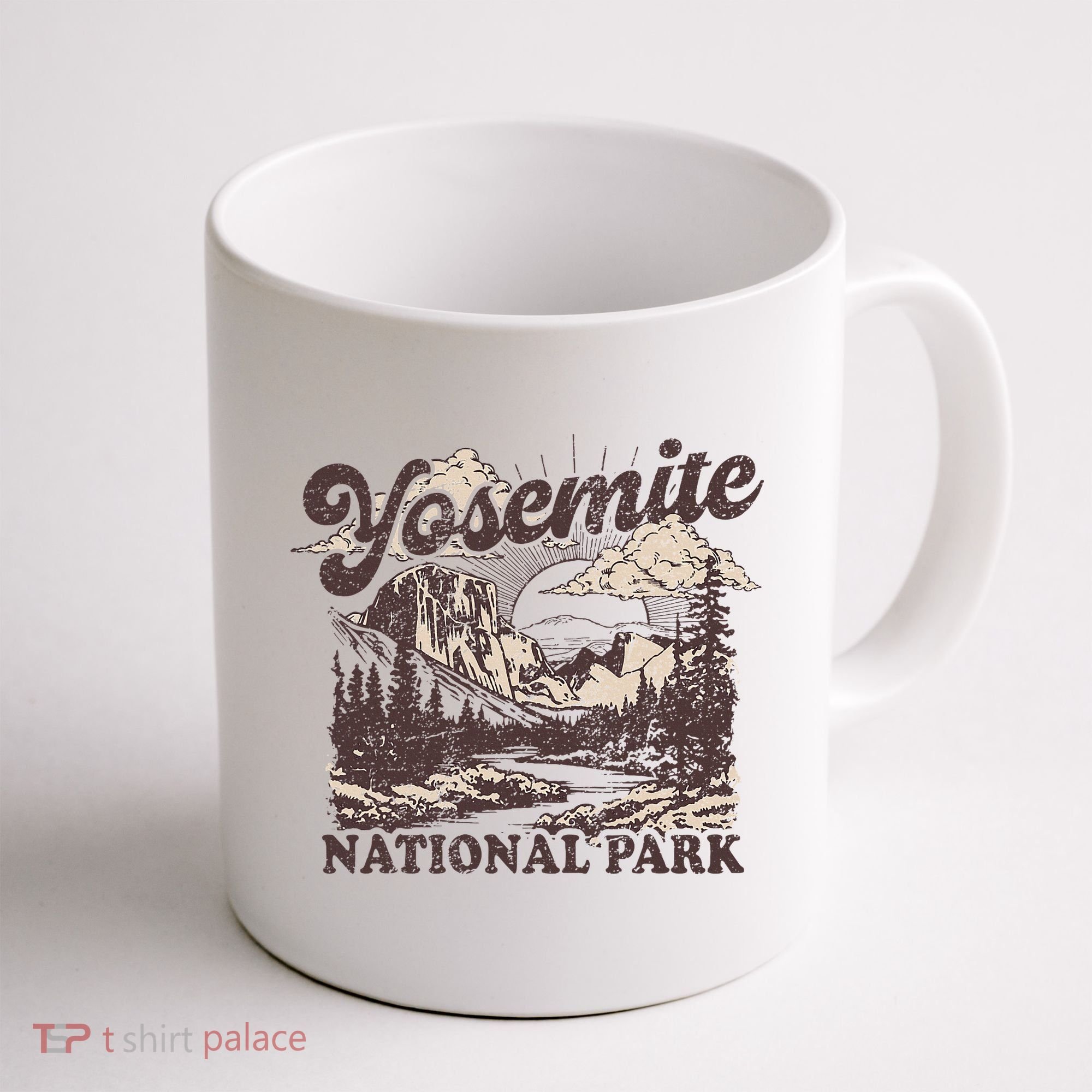 Yosemite National Park California Half Dome Coffee Mug