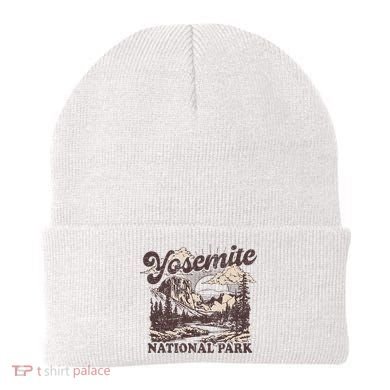 Yosemite National Park California Half Dome Beanie