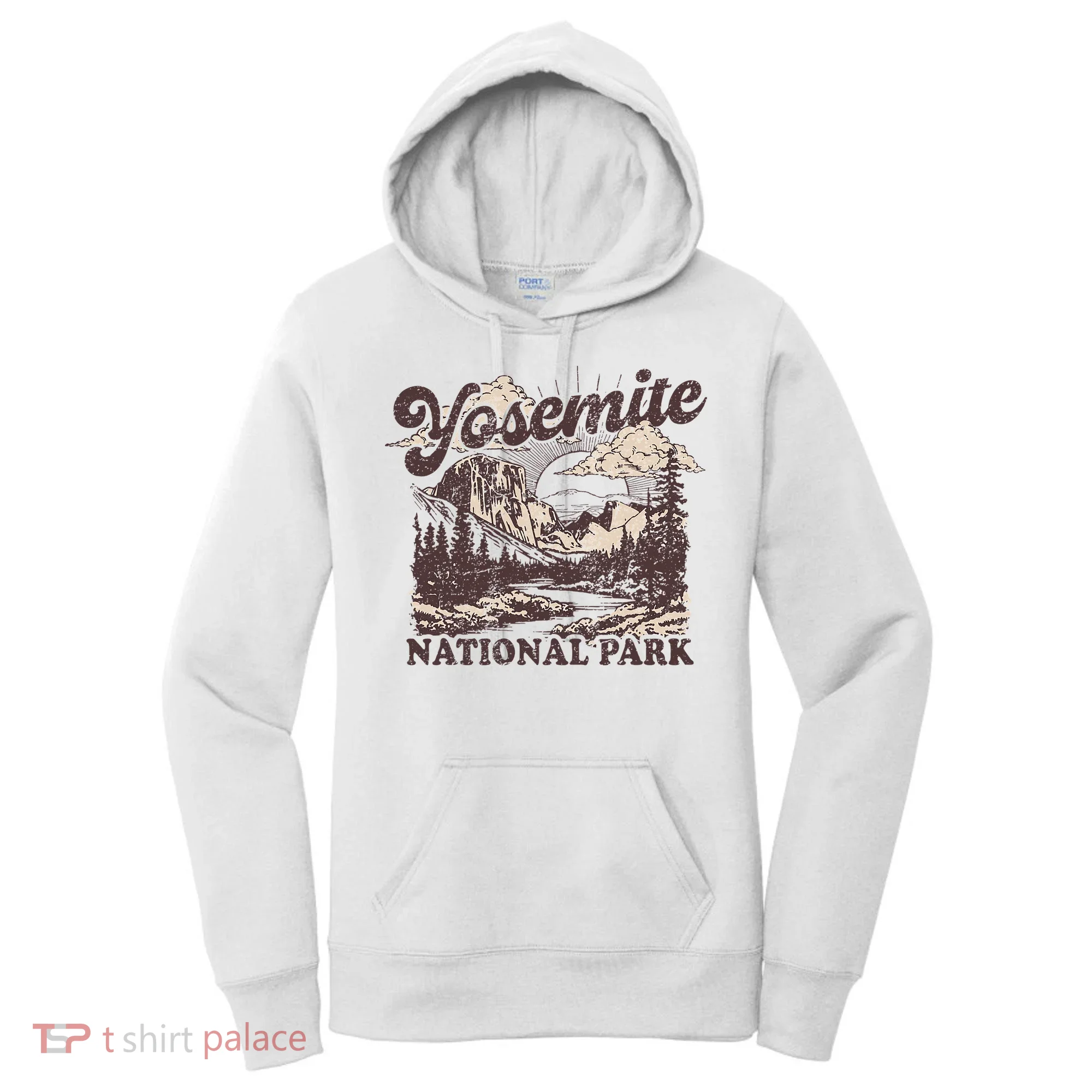 Yosemite National Park California Half Dome Women's Hoodie