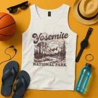 Yosemite National Park California Half Dome Tank Top thumb 4