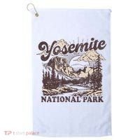 Yosemite National Park California Half Dome Golf Towel thumb 0