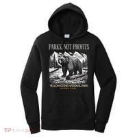 Yellowstone National Park Save Our Parks Not Profits Alt US Women's Hoodie thumb 0