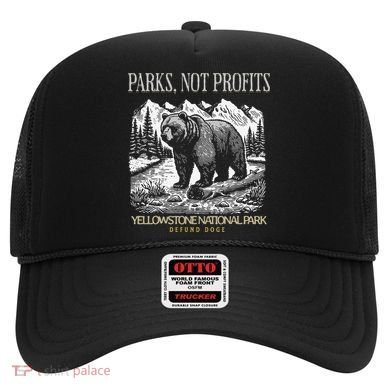 Yellowstone National Park Save Our Parks Not Profits Alt US Hat