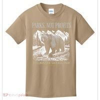 Yellowstone National Park Save Our Parks Not Profits Alt US Kids T-Shirt thumb 0