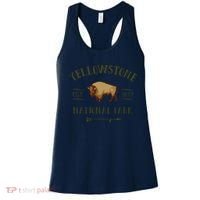 YELLOWSTONE NATIONAL PARK Bison Buffalo Men Women Souvenir Women's Tank Top thumb 0