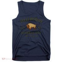 YELLOWSTONE NATIONAL PARK Bison Buffalo Men Women Souvenir Tank Top thumb 0