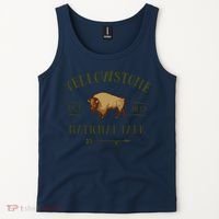 YELLOWSTONE NATIONAL PARK Bison Buffalo Men Women Souvenir Tank Top thumb 2