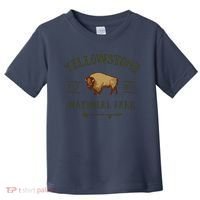 YELLOWSTONE NATIONAL PARK Bison Buffalo Men Women Souvenir Toddler T-Shirt thumb 0