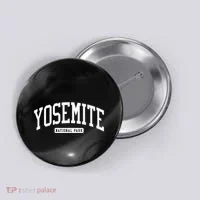 Yosemite National Park College Button thumb 0