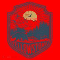 Yellowstone National Park Bear Nature Hiking Outdoors Santa Hat thumb 1