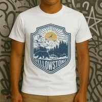 Yellowstone National Park Bear Nature Hiking Outdoors T-Shirt thumb 3