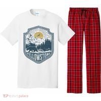 Yellowstone National Park Bear Nature Hiking Outdoors Pajama Set thumb 0