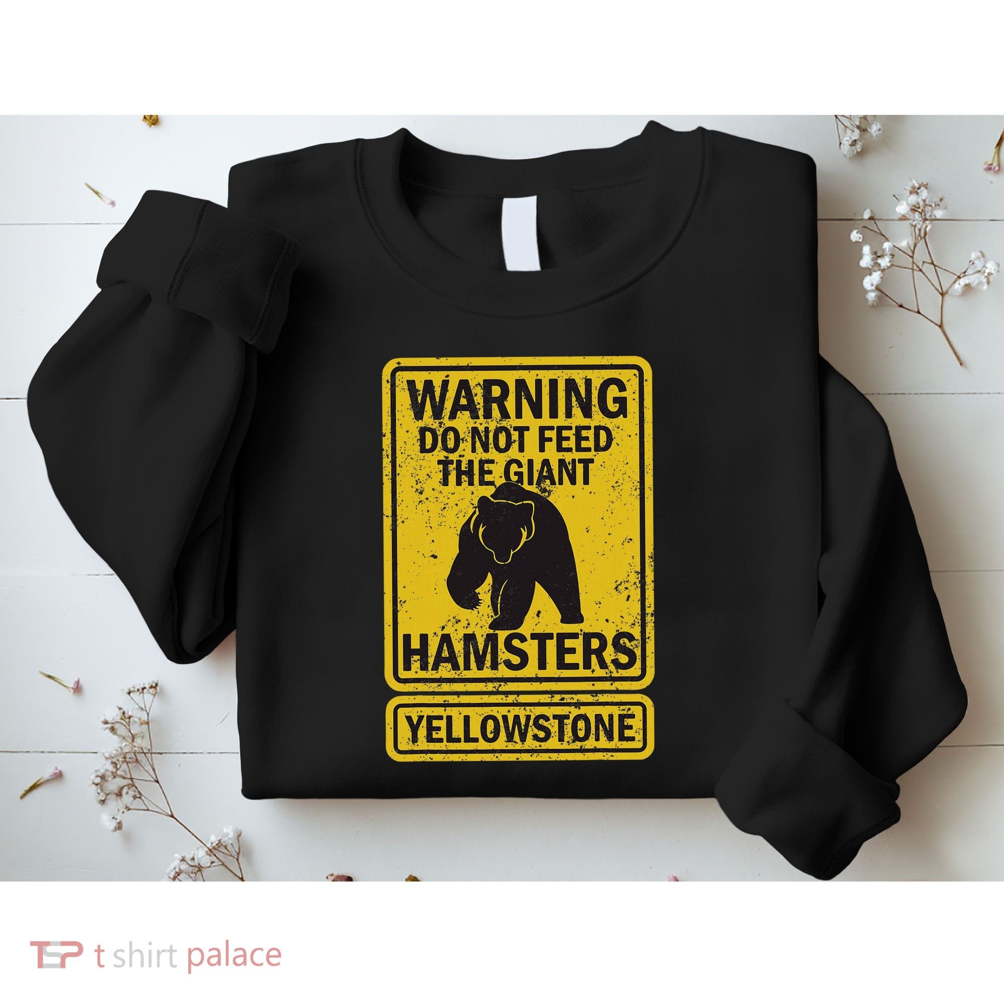 Yellowstone National Park Grizzly Brown Bear Souvenir Sweatshirt