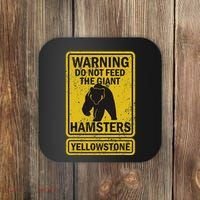 Yellowstone National Park Grizzly Brown Bear Souvenir Coaster thumb 0