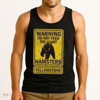 Yellowstone National Park Grizzly Brown Bear Souvenir Tank Top thumb 3