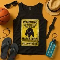Yellowstone National Park Grizzly Brown Bear Souvenir Tank Top thumb 4
