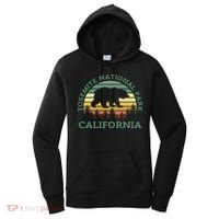 Yosemite National Park California Bear Nature Outdoors Retro Women's Hoodie thumb 0