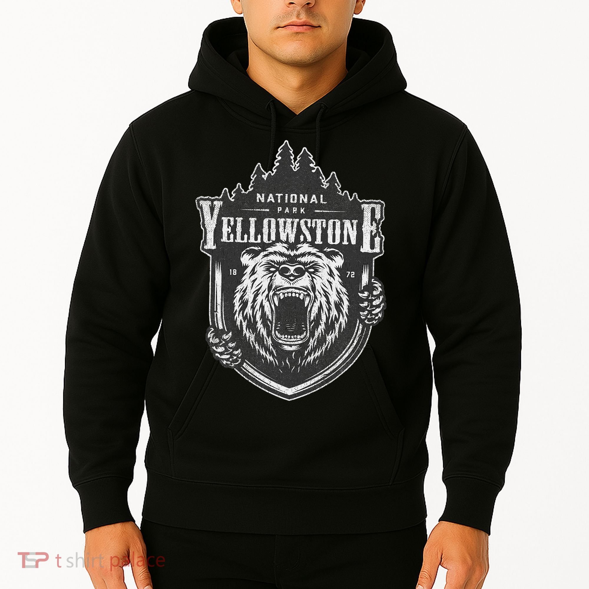 Yellowstone National Park Merchandise Yellowstone Souvenir Hoodie