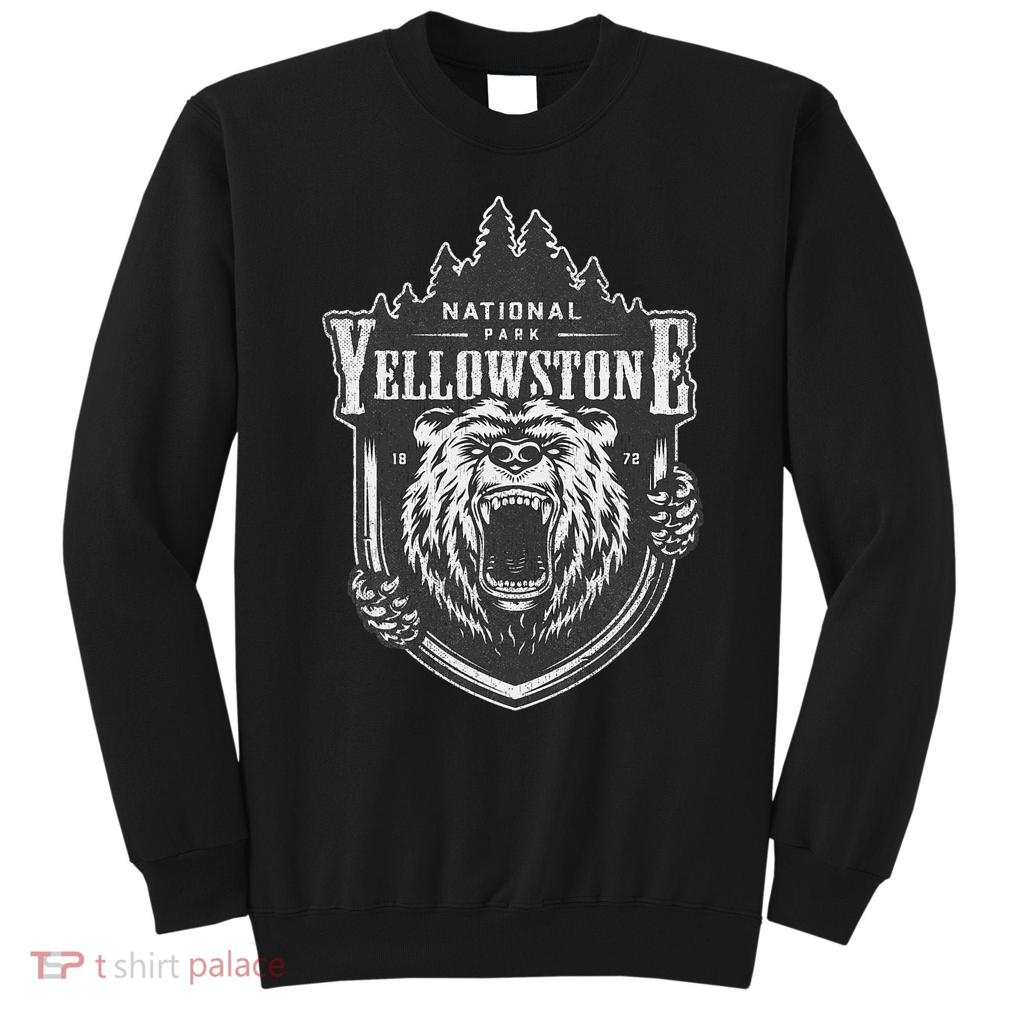 Yellowstone National Park Merchandise Yellowstone Souvenir Sweatshirt