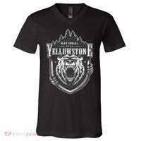 Yellowstone National Park Merchandise Yellowstone Souvenir V-Neck T-Shirt thumb 0