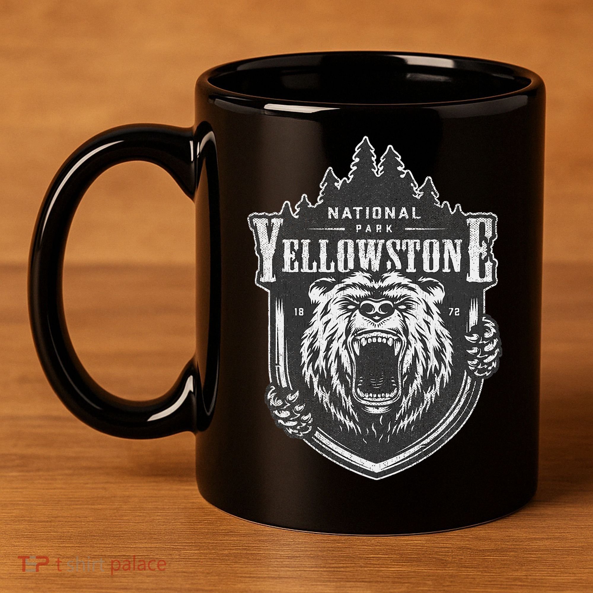 Yellowstone National Park Merchandise Yellowstone Souvenir 11oz C Handle Ceramic Mug