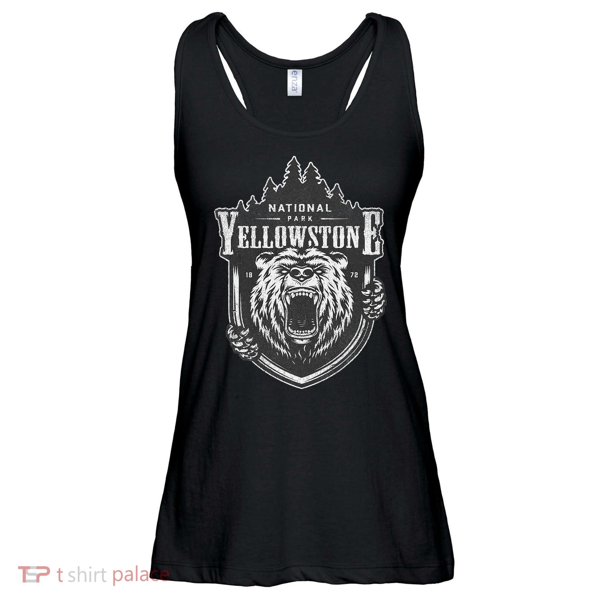 Yellowstone National Park Merchandise Yellowstone Souvenir Ladies Essential Flowy Tank
