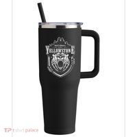 Yellowstone National Park Merchandise Yellowstone Souvenir 40oz Vacuum Insulated Stainless Steel Travel Tumbler thumb 0