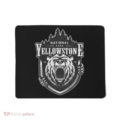 Yellowstone National Park Merchandise Yellowstone Souvenir Mousepad
