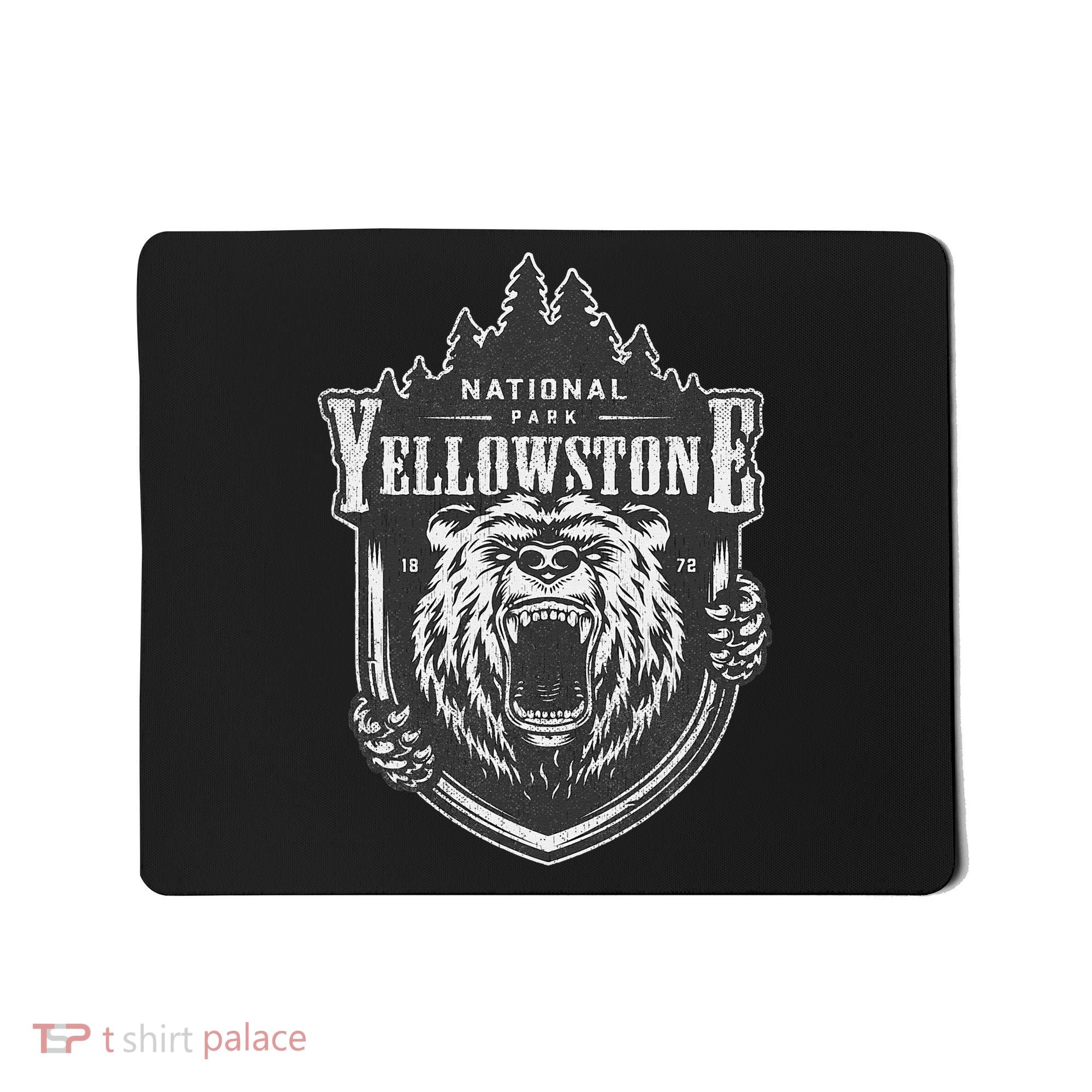Yellowstone National Park Merchandise Yellowstone Souvenir Mousepad