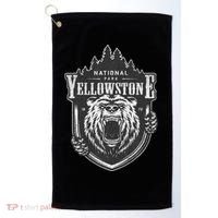 Yellowstone National Park Merchandise Yellowstone Souvenir Golf Towel thumb 0