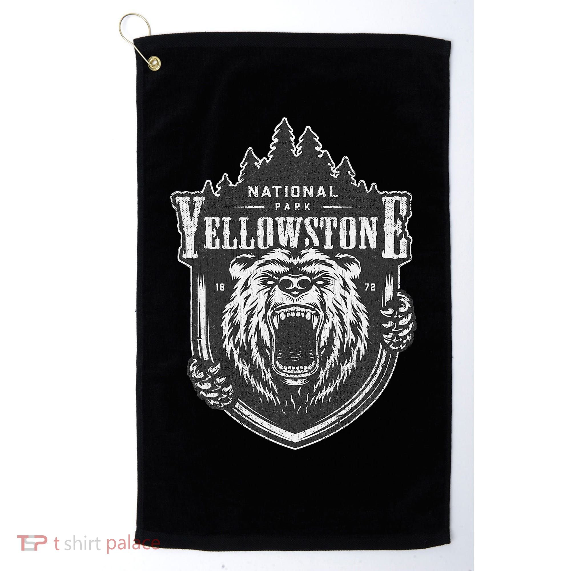 Yellowstone National Park Merchandise Yellowstone Souvenir Golf Towel