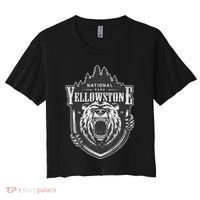 Yellowstone National Park Merchandise Yellowstone Souvenir Women's Crop Top Tee thumb 0
