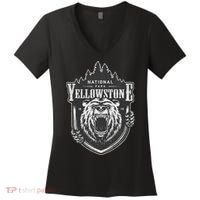 Yellowstone National Park Merchandise Yellowstone Souvenir Women's V-Neck T-Shirt thumb 0