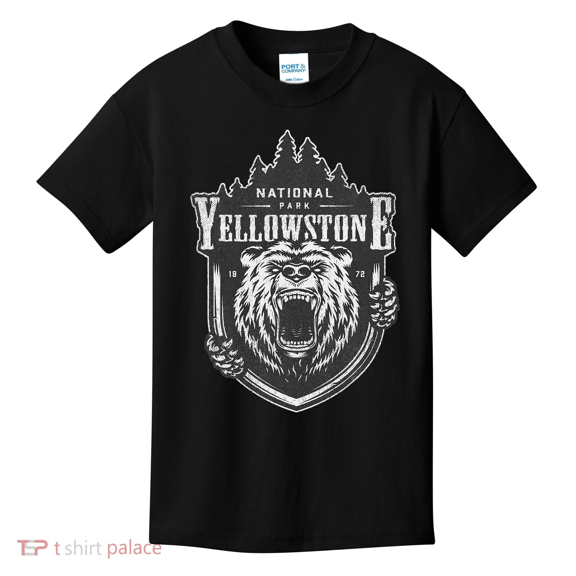 Yellowstone National Park Merchandise Yellowstone Souvenir Kids T-Shirt