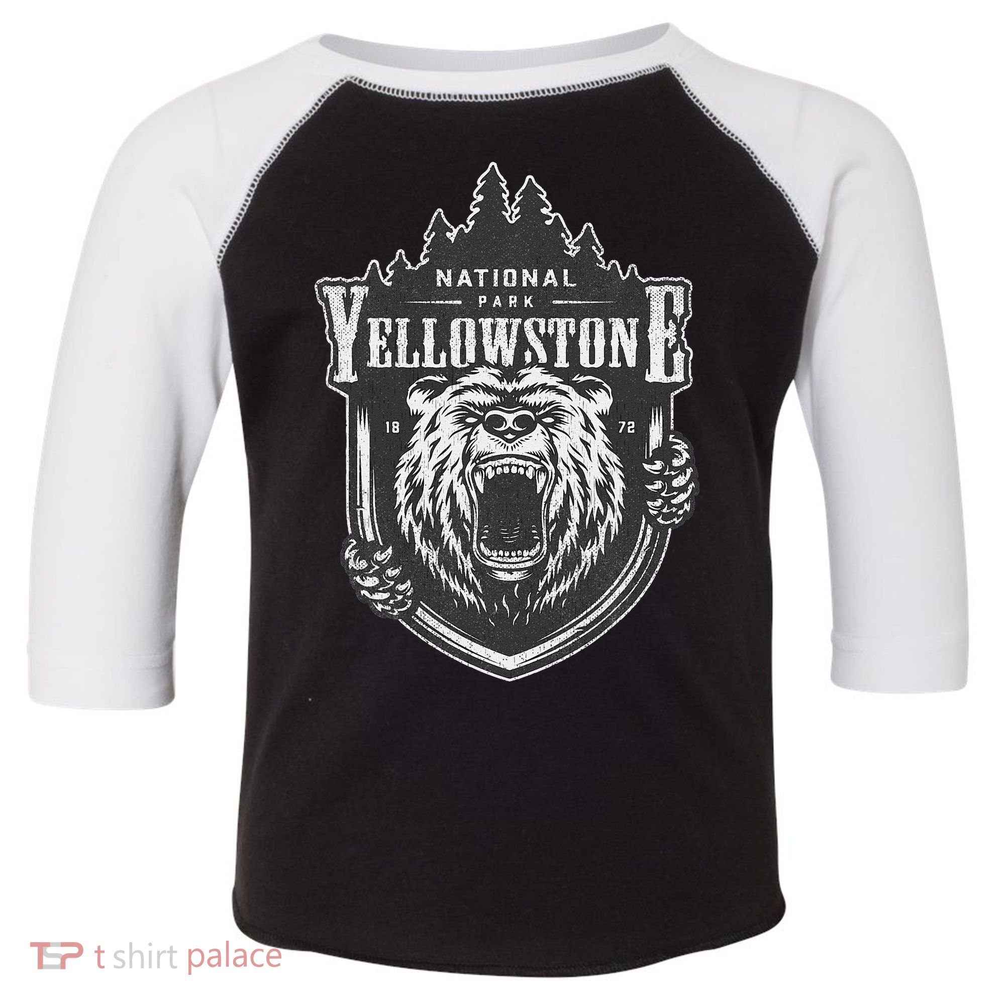 Yellowstone National Park Merchandise Yellowstone Souvenir Toddler Fine Jersey T-Shirt