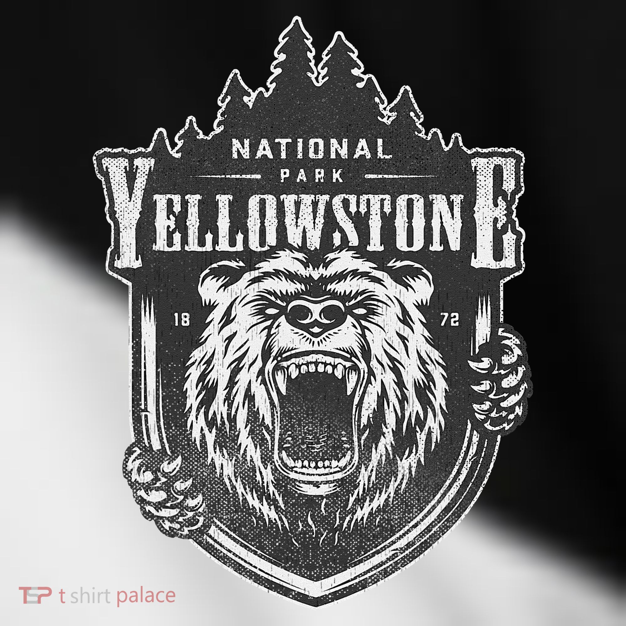 Yellowstone National Park Merchandise Yellowstone Souvenir Toddler Fine Jersey T-Shirt