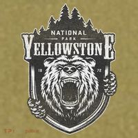 Yellowstone National Park Merchandise Yellowstone Souvenir Garment-Dyed Women's Muscle Tee thumb 6