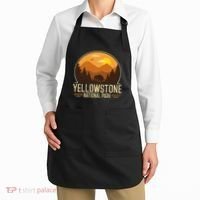 Yellowstone National Park Adventure Retro Hiking Apron thumb 2