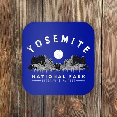 Yosemite National Park Hiking Enthusiasts Coaster