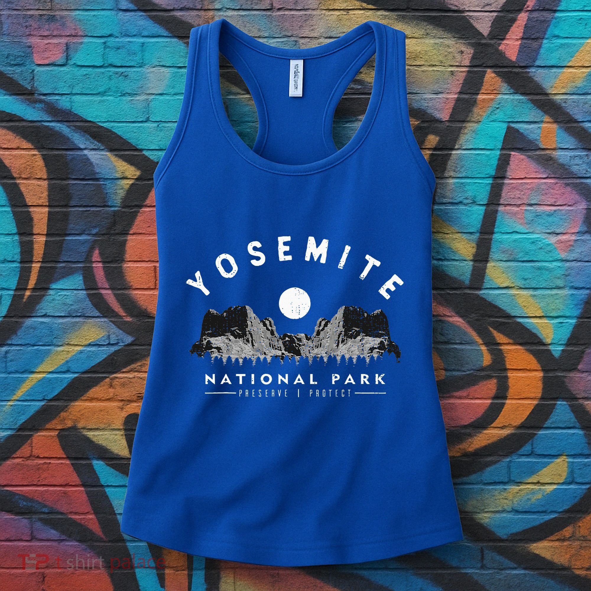 Yosemite National Park Hiking Enthusiasts Women's Tank Top