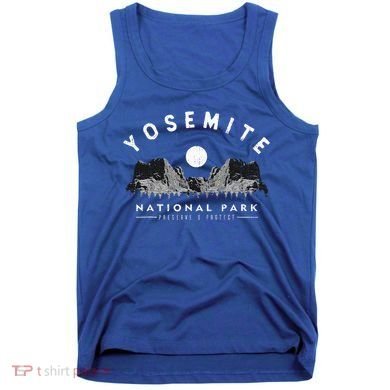 Yosemite National Park Hiking Enthusiasts Tank Top