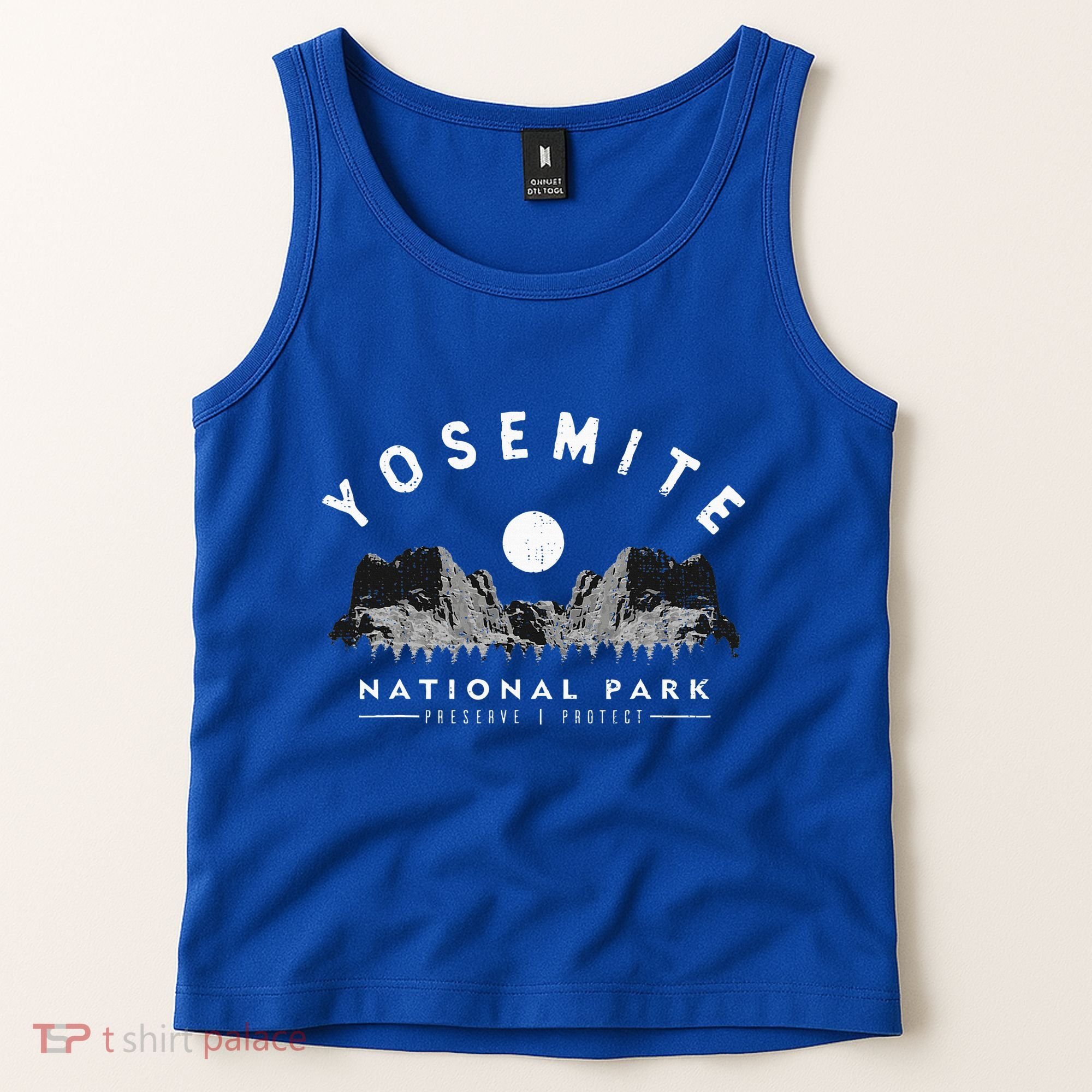 Yosemite National Park Hiking Enthusiasts Tank Top