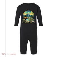 Yellowstone National Park Infant Fleece One Piece thumb 0