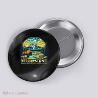 Yellowstone National Park Button thumb 0