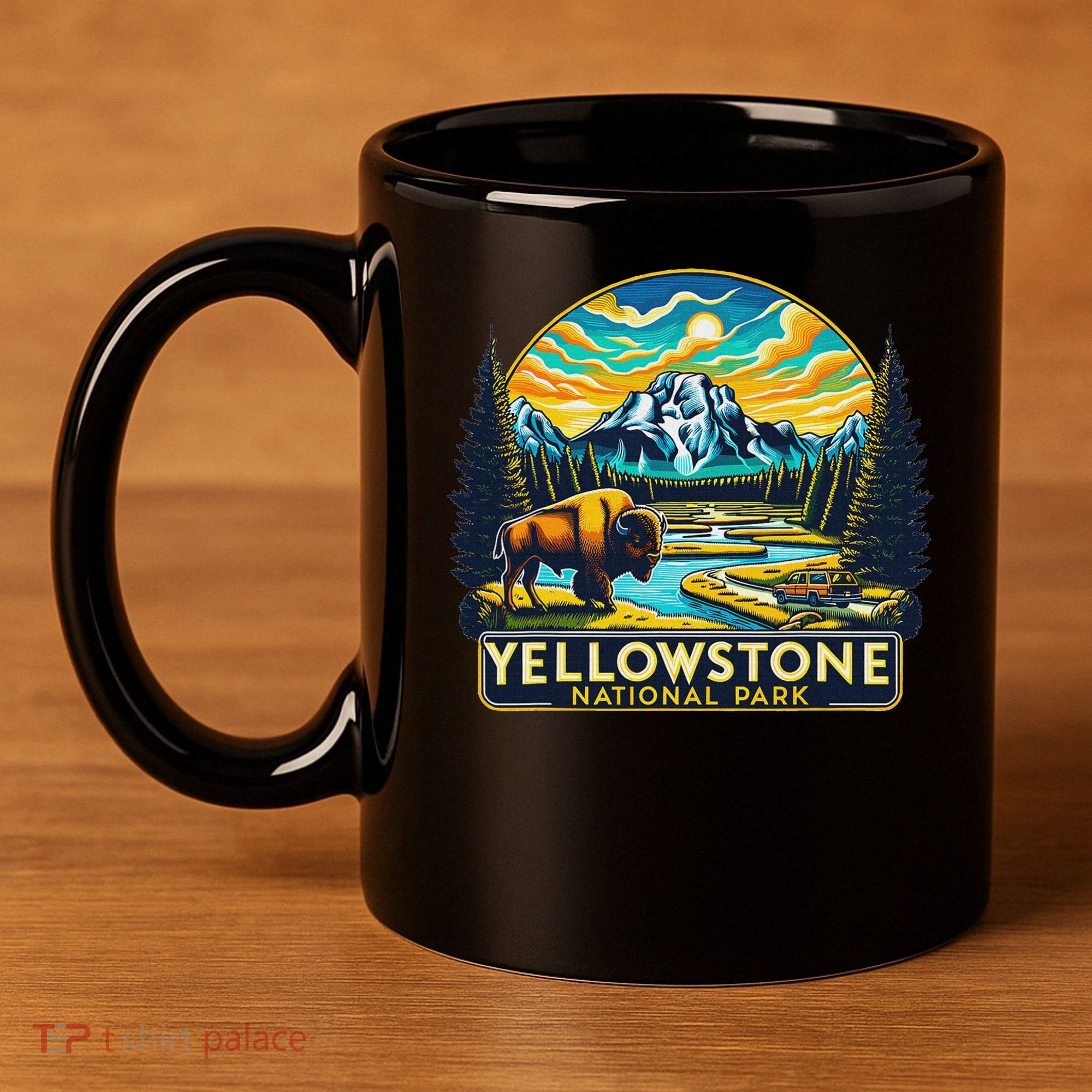 Yellowstone National Park 11oz C Handle Ceramic Mug