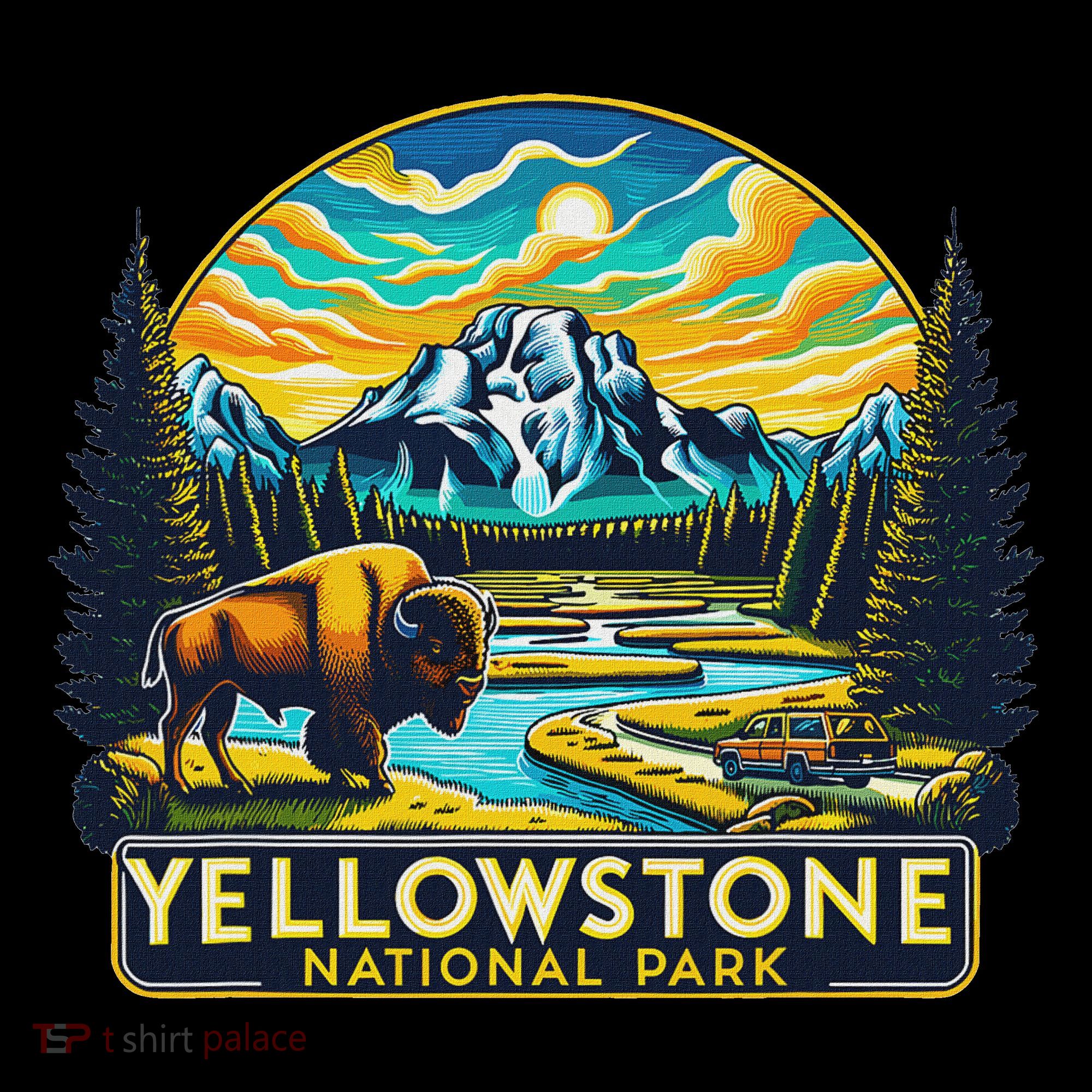 Yellowstone National Park Coaster