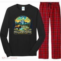 Yellowstone National Park Long Sleeve Pajama Set thumb 0