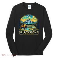 Yellowstone National Park Tall Long Sleeve Shirt thumb 0